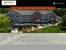 Tablet Screenshot of myplacesanctuary.com